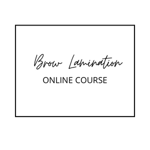 Brow Lamination - ONLINE COURSE